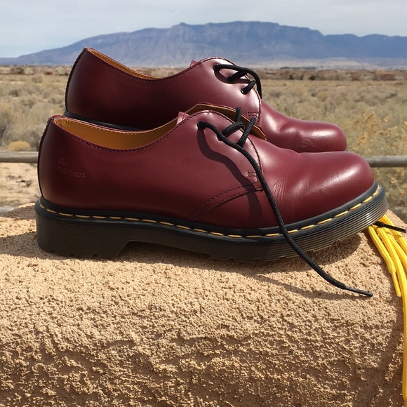 Dr. Martens Shoes - Cherry leather Dr. Martens Doc’s.